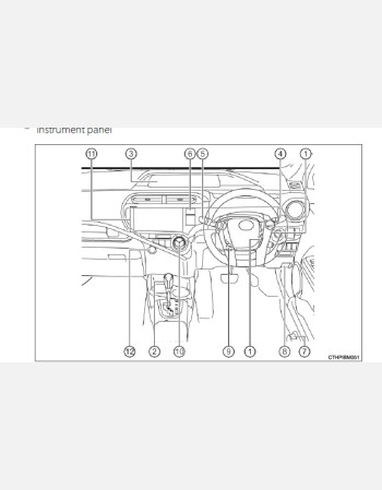 toyota aqua hybrid 2016-2017 owners manual in english